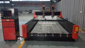 张家口HW-1825双头重型浮雕石材雕刻机